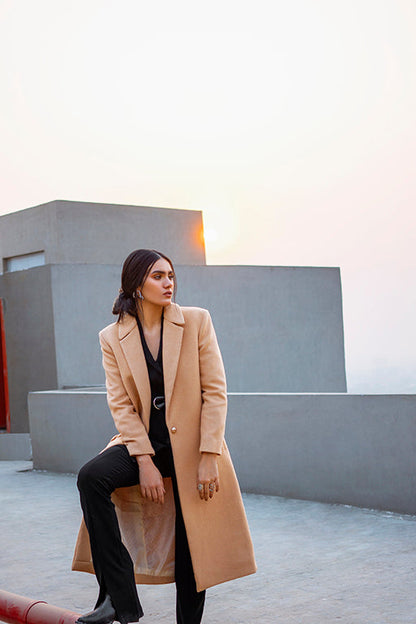 Chaos - Cremè De Le Cremè  - Beige Cream Wool Coat