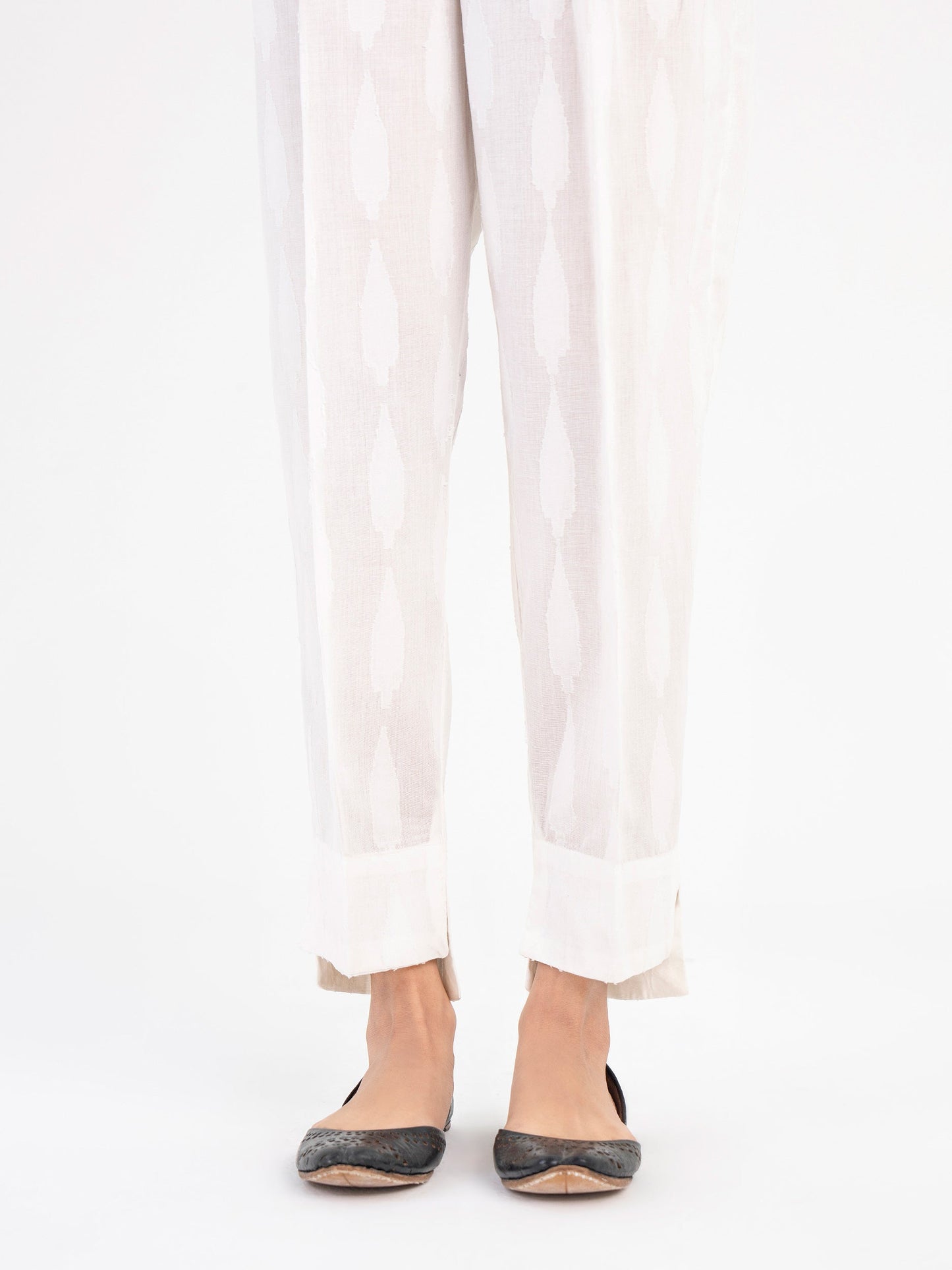 Dyed Self Jacquard Trouser(Pret)