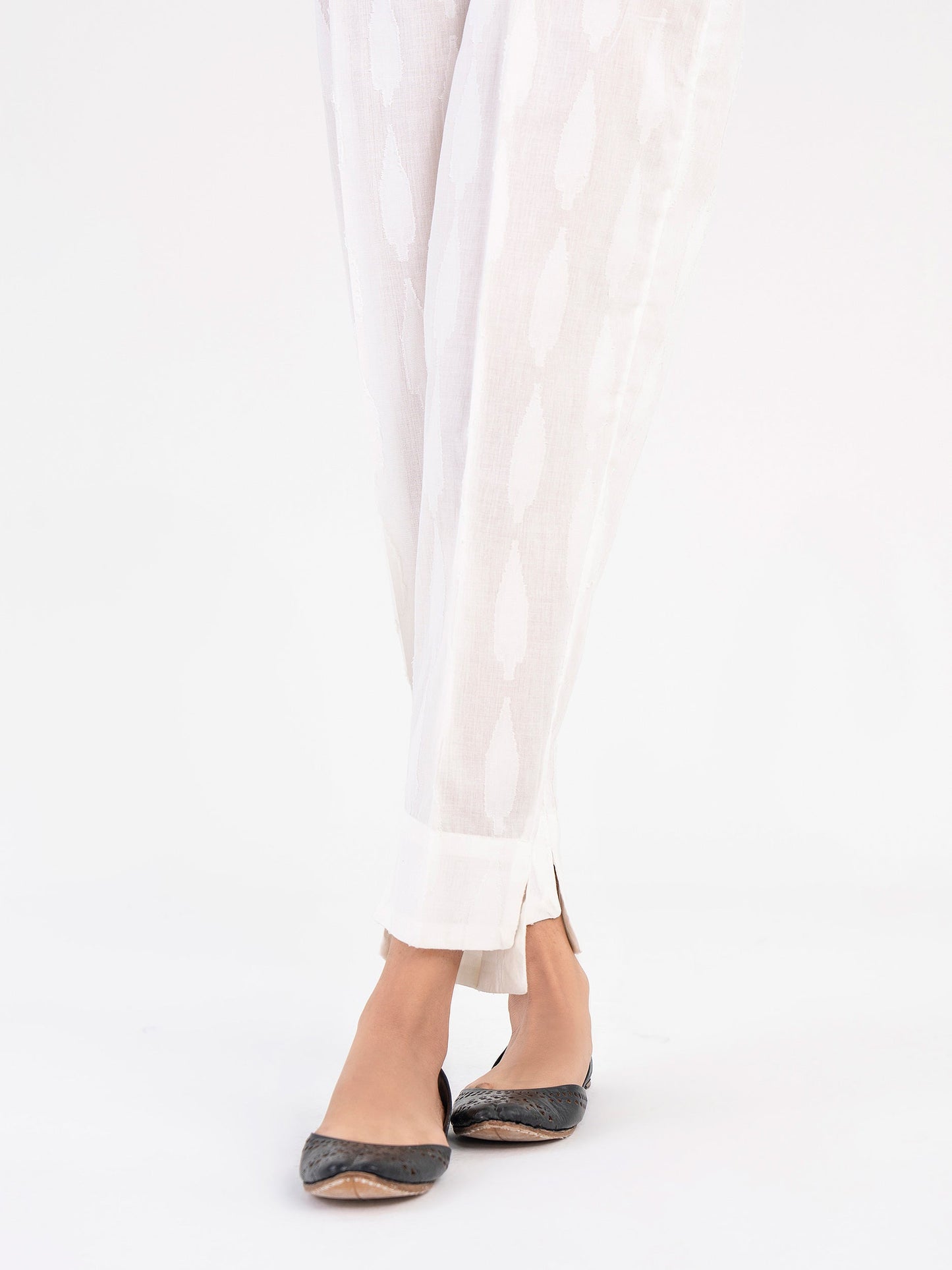 Dyed Self Jacquard Trouser(Pret)