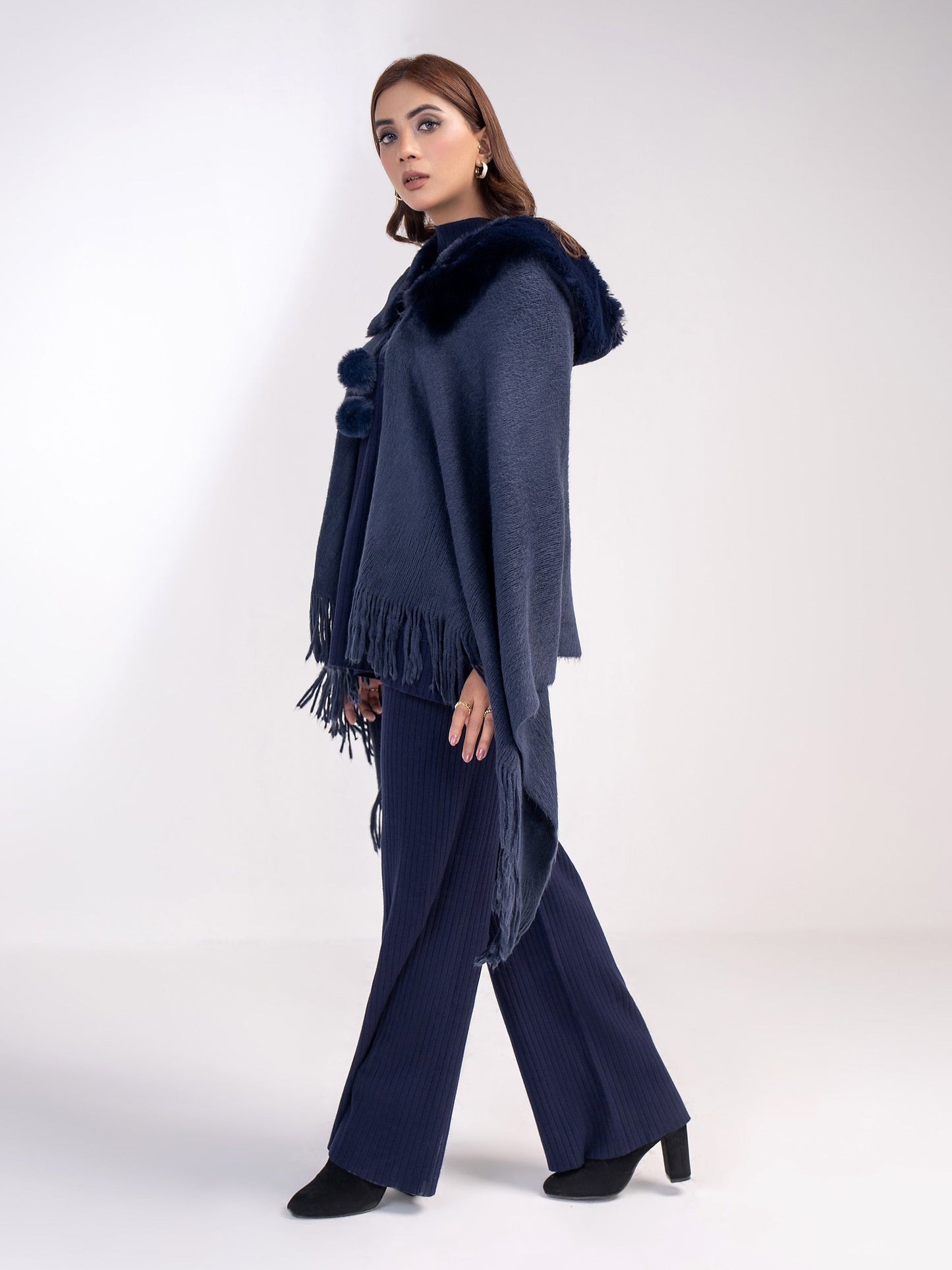 Woolen Cape Shawl