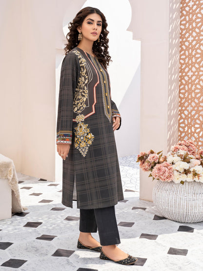 2 Piece Embroidered Khaddar Suit