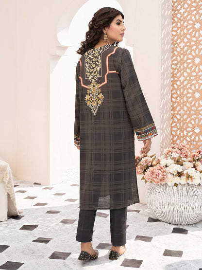 2 Piece Embroidered Khaddar Suit