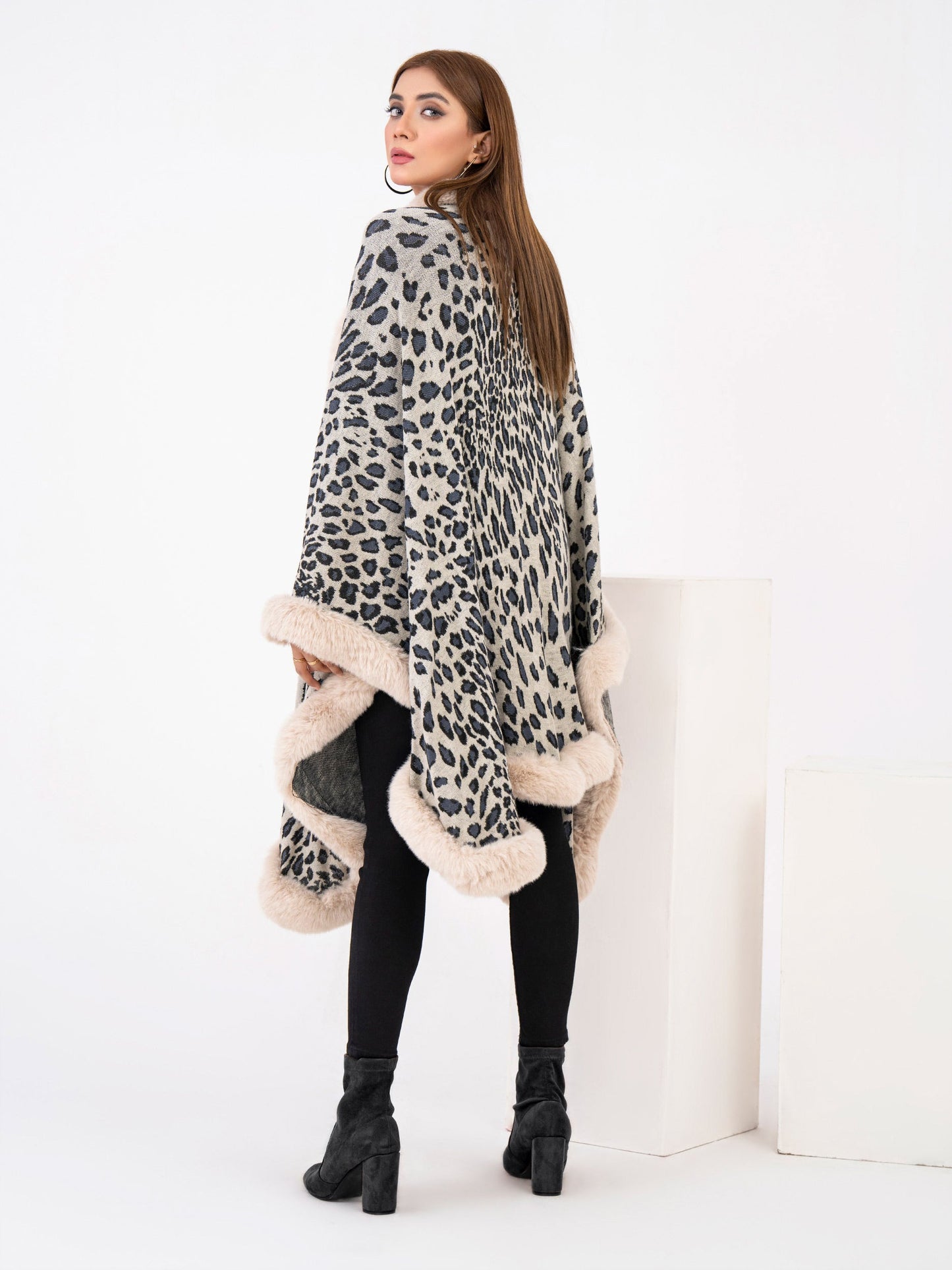 Fur Cape Shawl