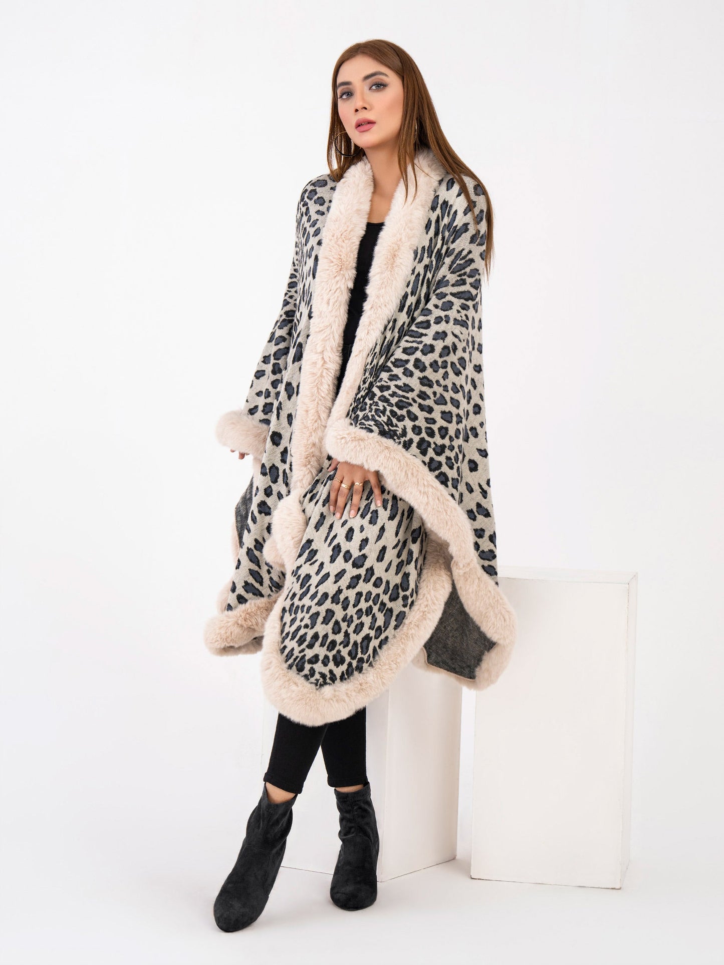 Fur Cape Shawl