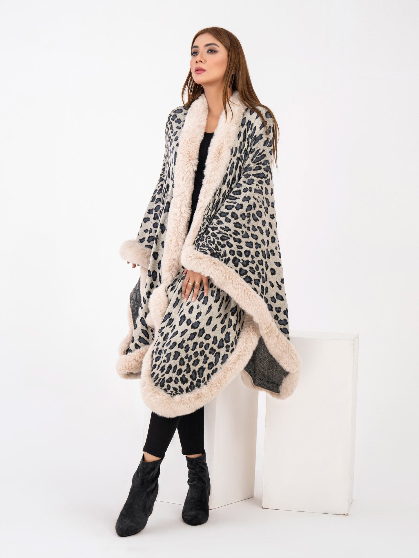 Fur Cape Shawl