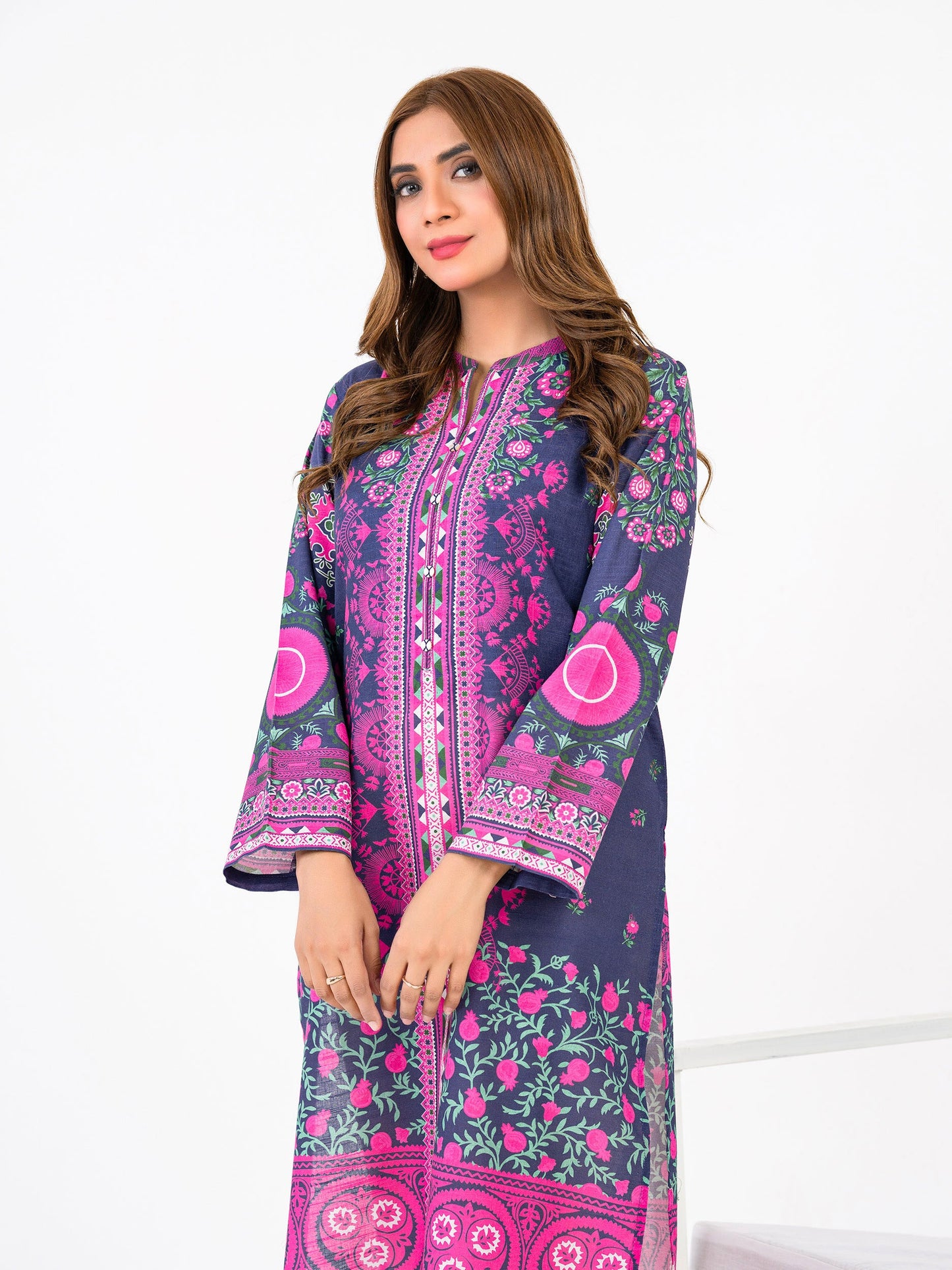 Limelight - Khaddar Shirt-Printed(Pret)