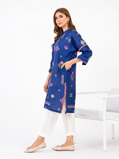 Limelight - Khaddar Shirt-Embroidered(Pret)