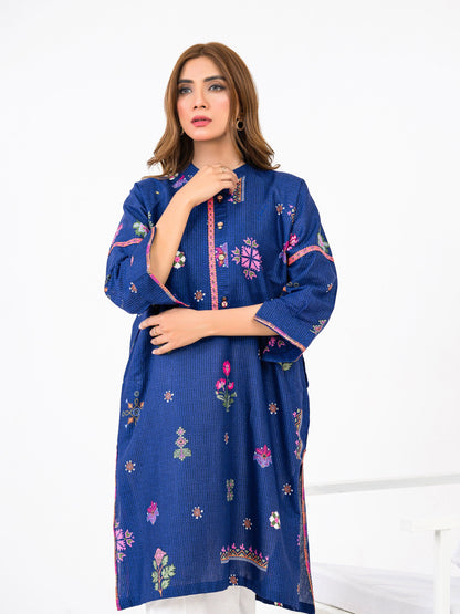 Limelight - Khaddar Shirt-Embroidered(Pret)