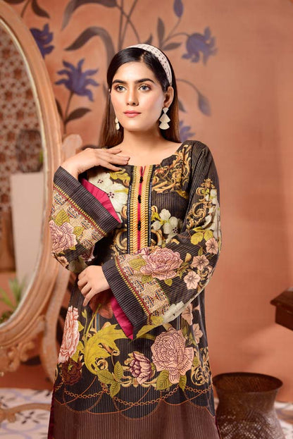Adan's Libas - Contessa - Digital Mesuri Lawn Unstitch Shirt