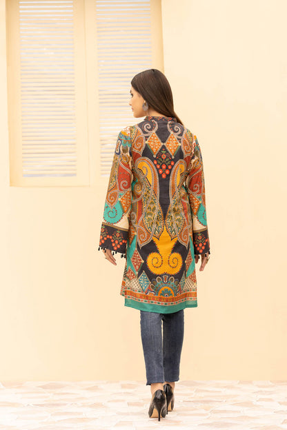 Adan's Libas - Esen - Digital Printed Stitched Lawn Kurti