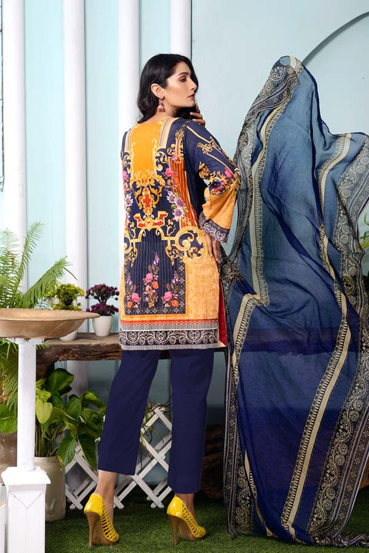 Adan's Libas - Cloud Burst - DIGITAL EMBROIDERED LAWN