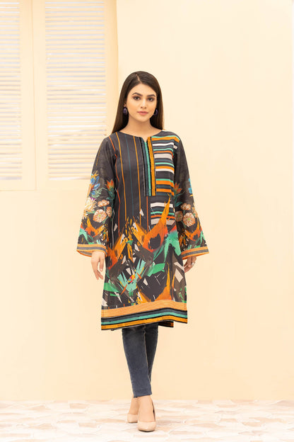 Adan's Libas - Cilka - Digital Printed Stitched Lawn Kurti