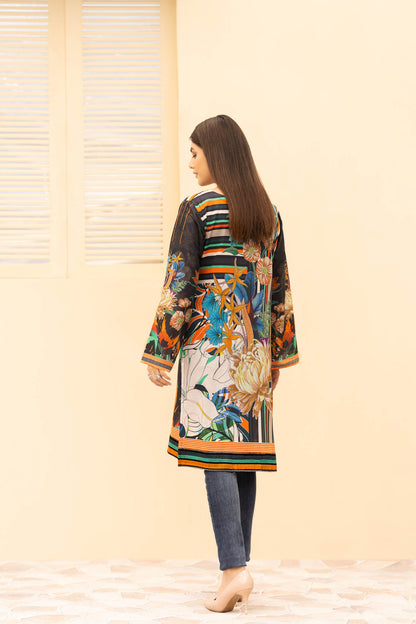 Adan's Libas - Cilka - Digital Printed Stitched Lawn Kurti