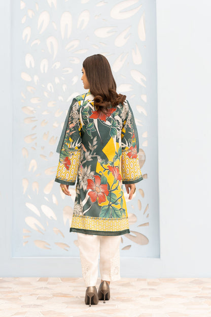 Adan's Libas - Devine - Digital Printed Stitched Lawn Kurti