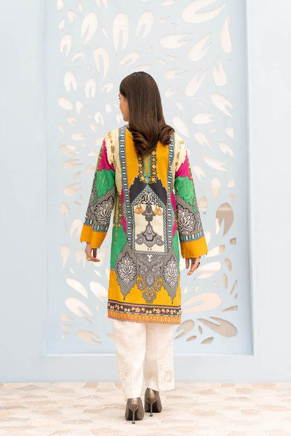 Adan's Libas - Coven - Digital Printed Stitched Lawn Kurti