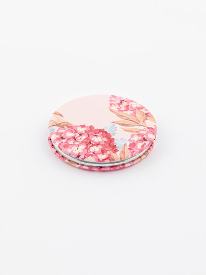 Floral Compact Mirror