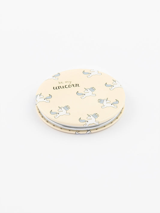 Animated Print Compact Mirror
