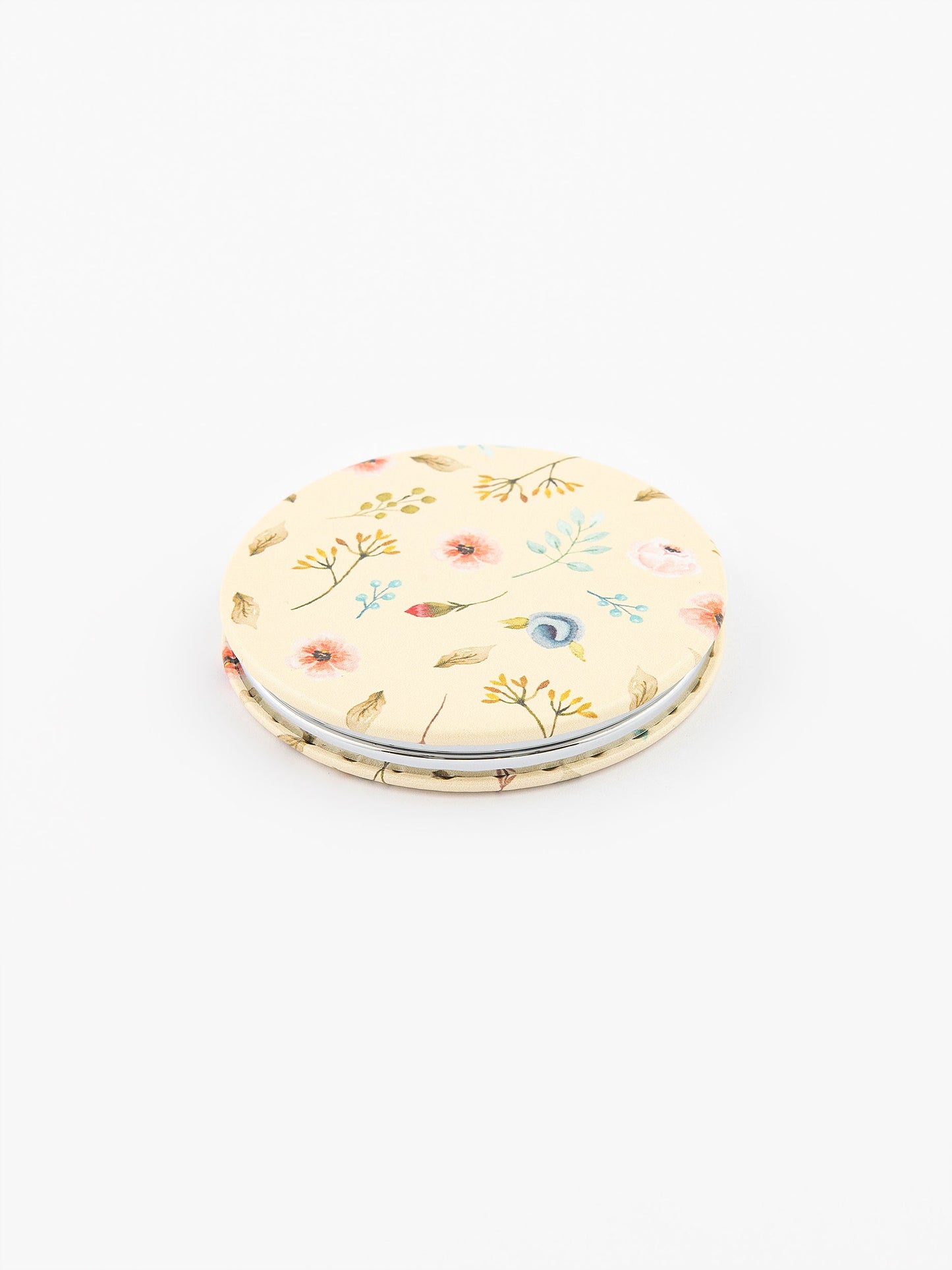 Floral Compact Mirror