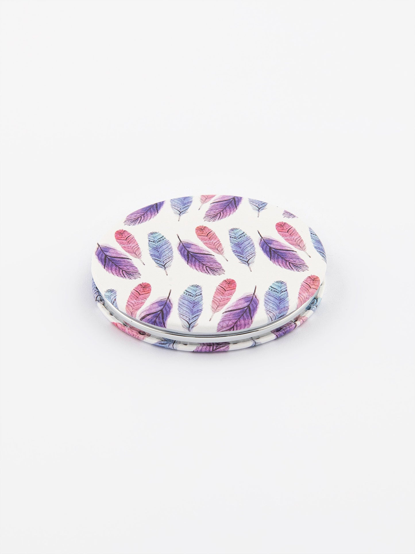Feathery Compact Mirror