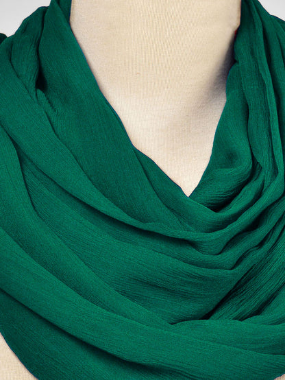 Limelight - Chiffon Dupatta - Dark Green