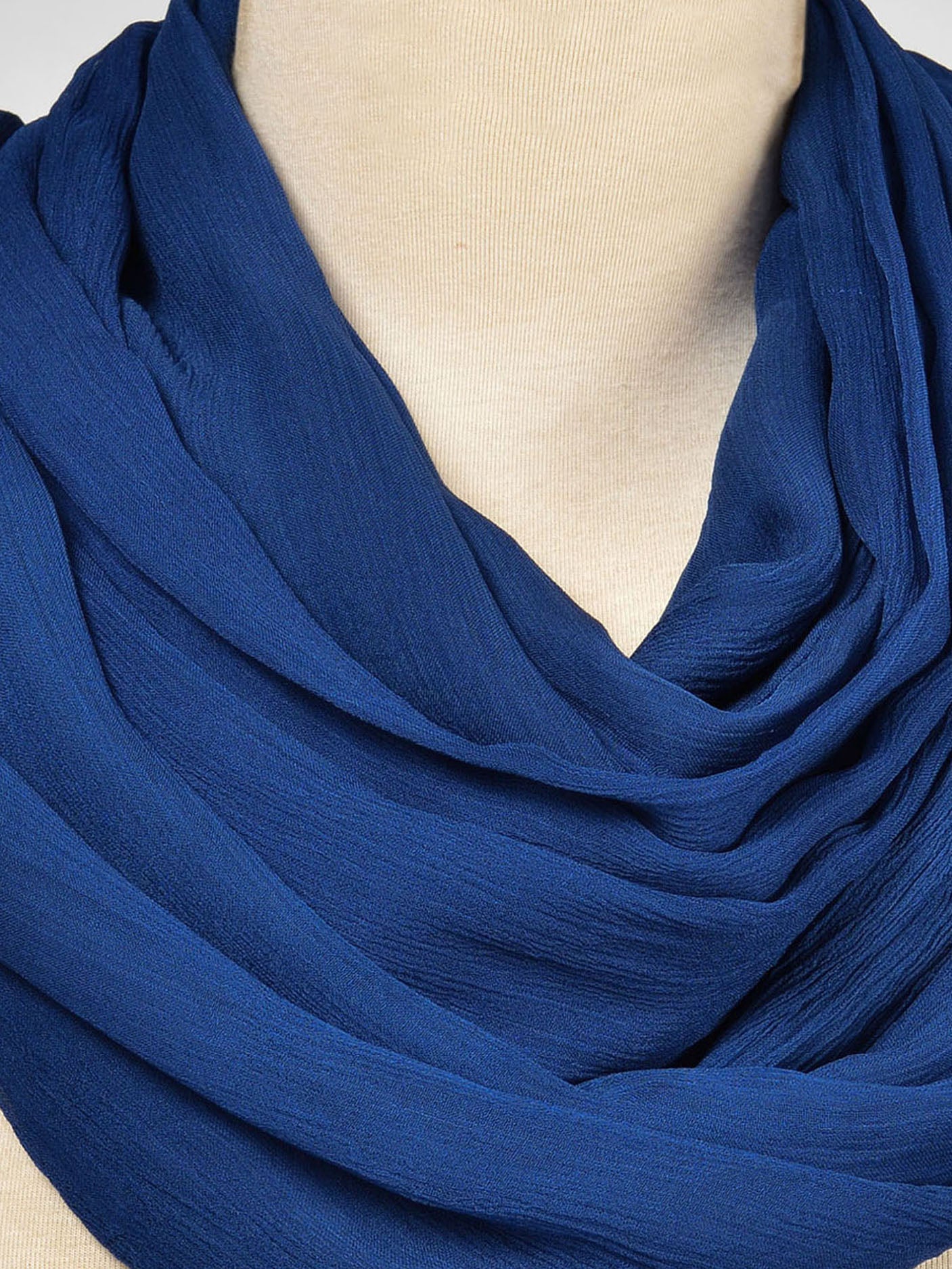 Limelight - Chiffon Dupatta - Dark Blue