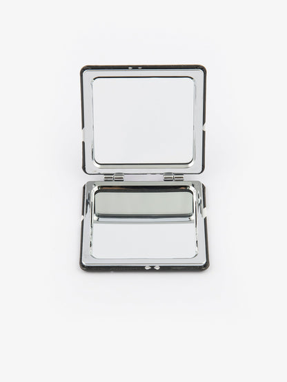 Heart Print Compact Mirror