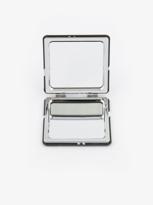 Heart Print Compact Mirror
