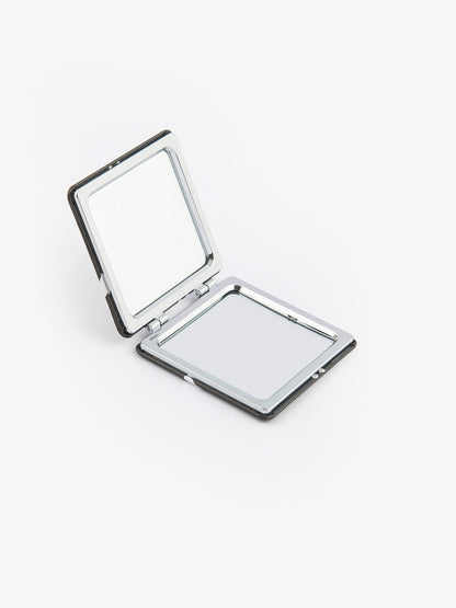 Heart Print Compact Mirror