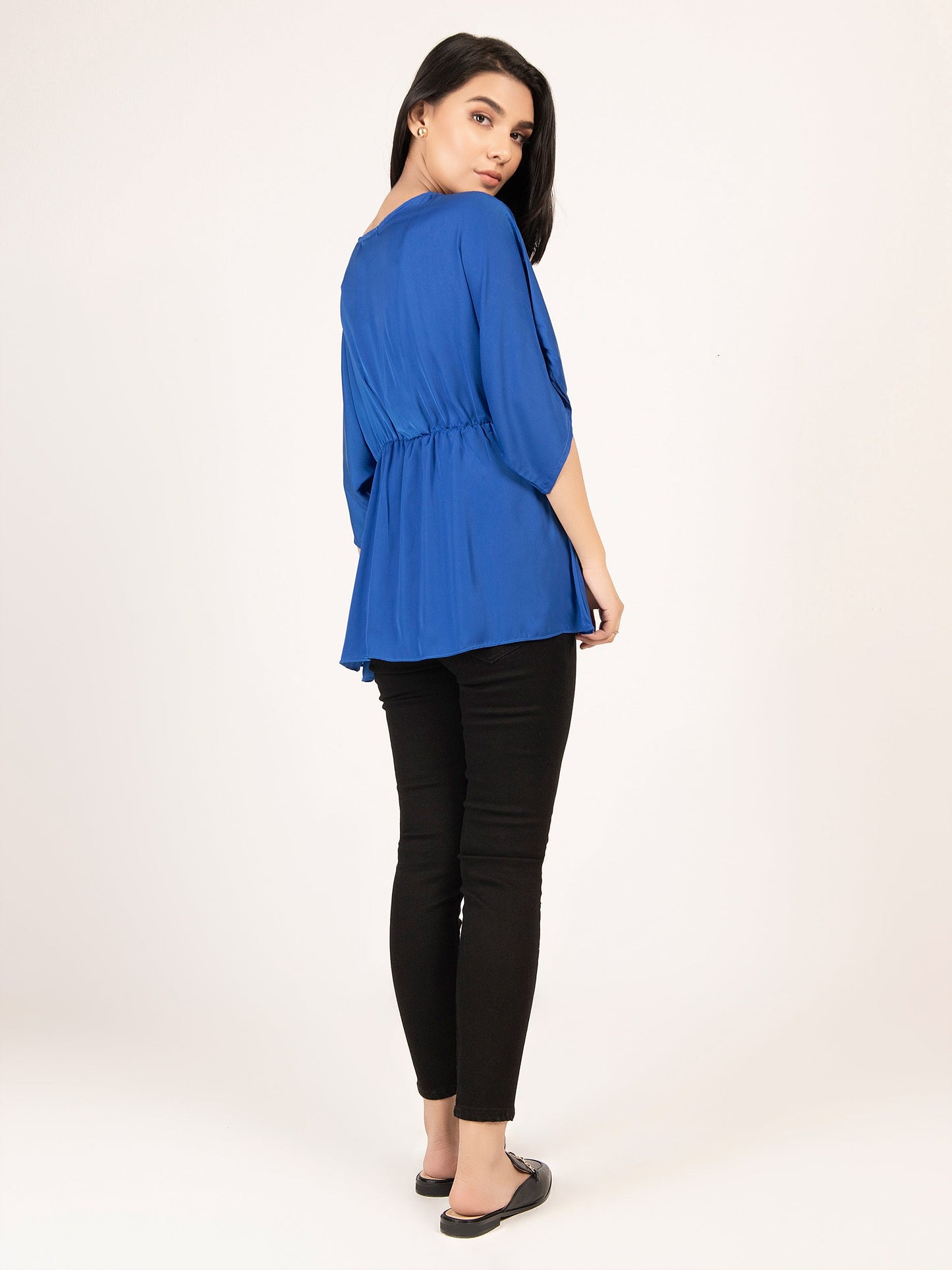 Limelight - Stylized Silk Top