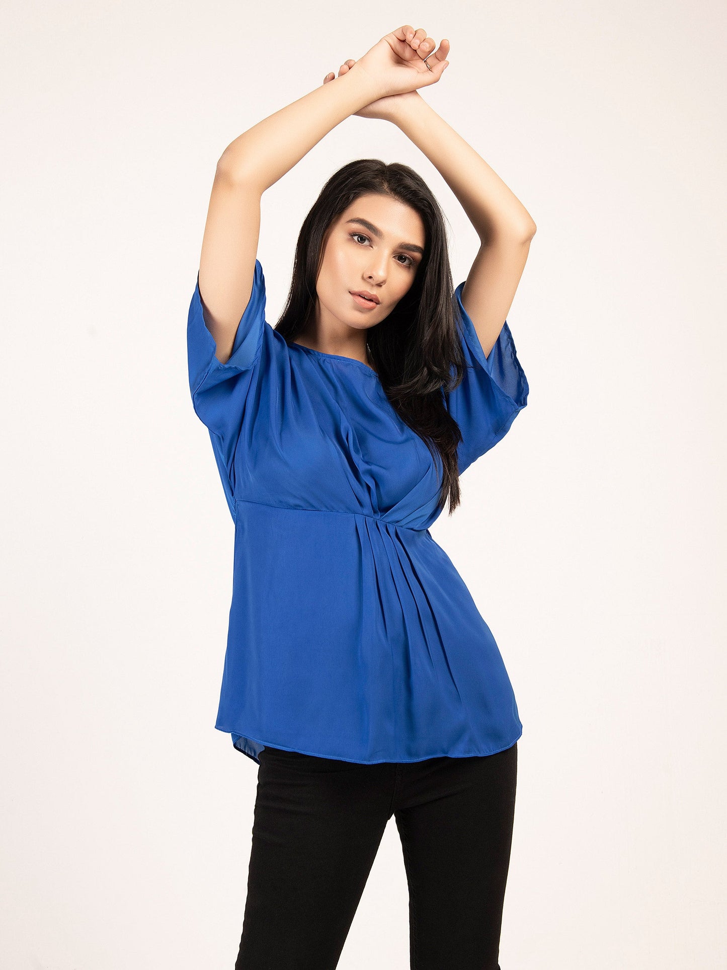 Limelight - Stylized Silk Top