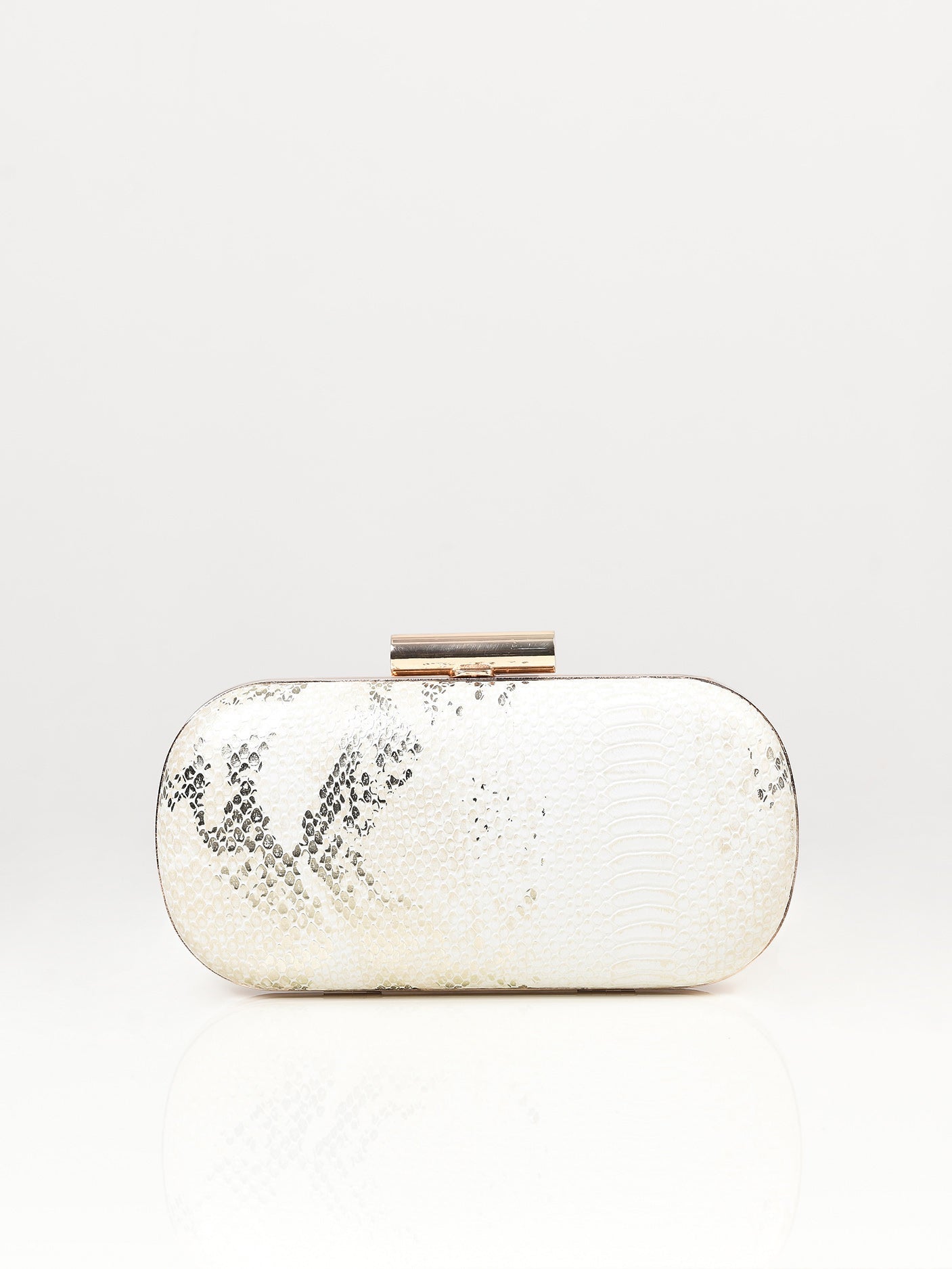 Limelight - Textured Oval Clutch