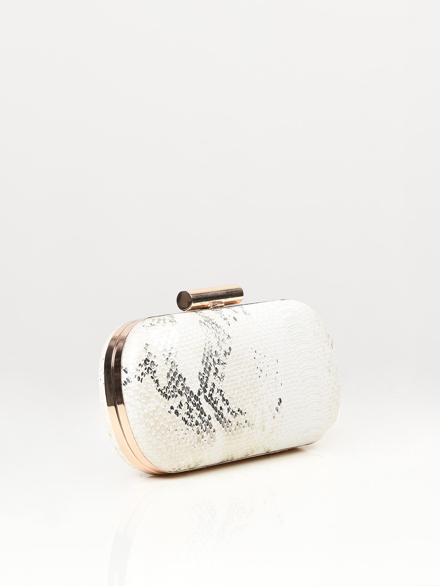 Limelight - Textured Oval Clutch