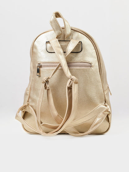 Limelight - Zigzag Patterned Backpack