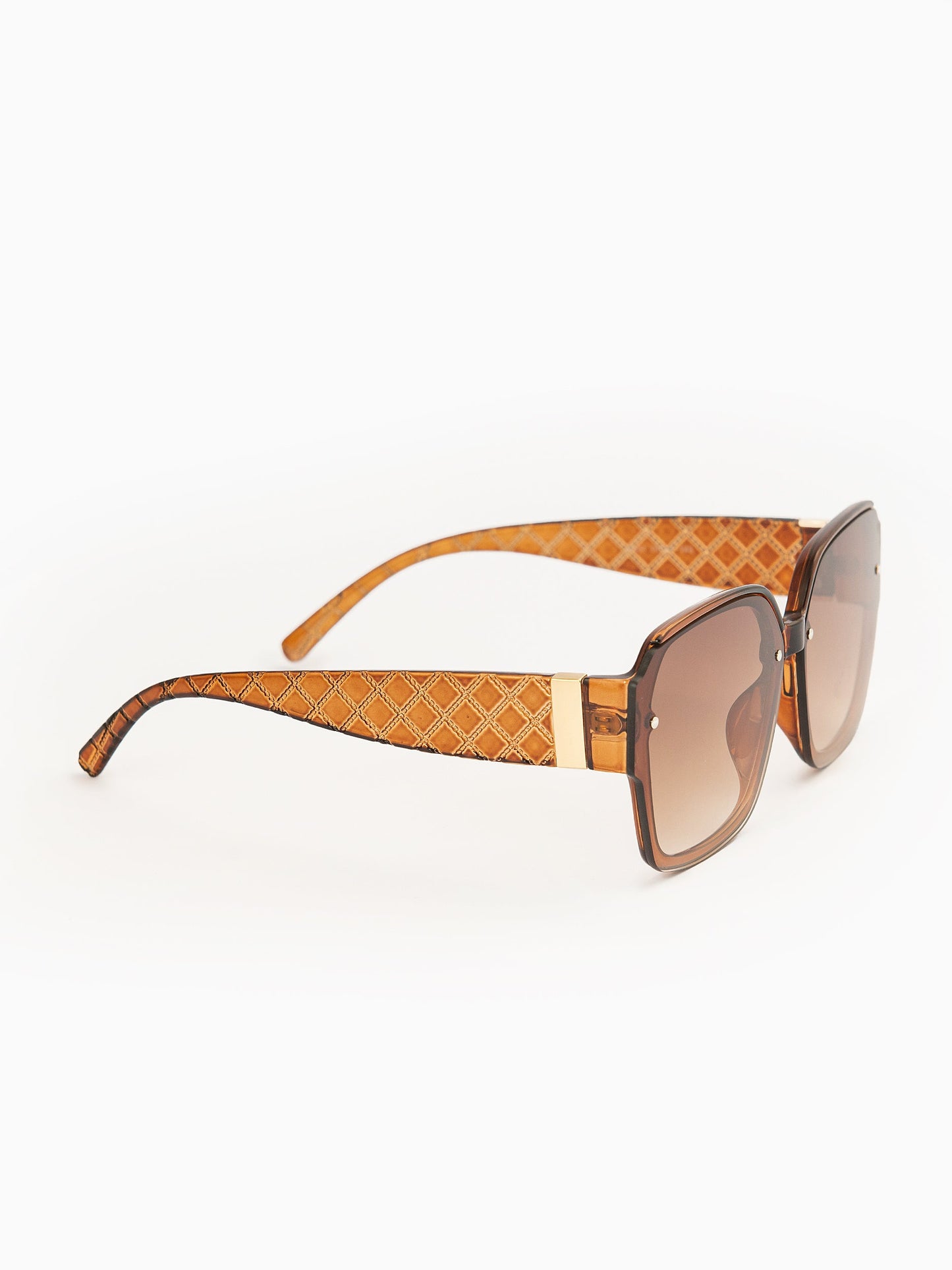 Limelight - Square Textured Sunglasses