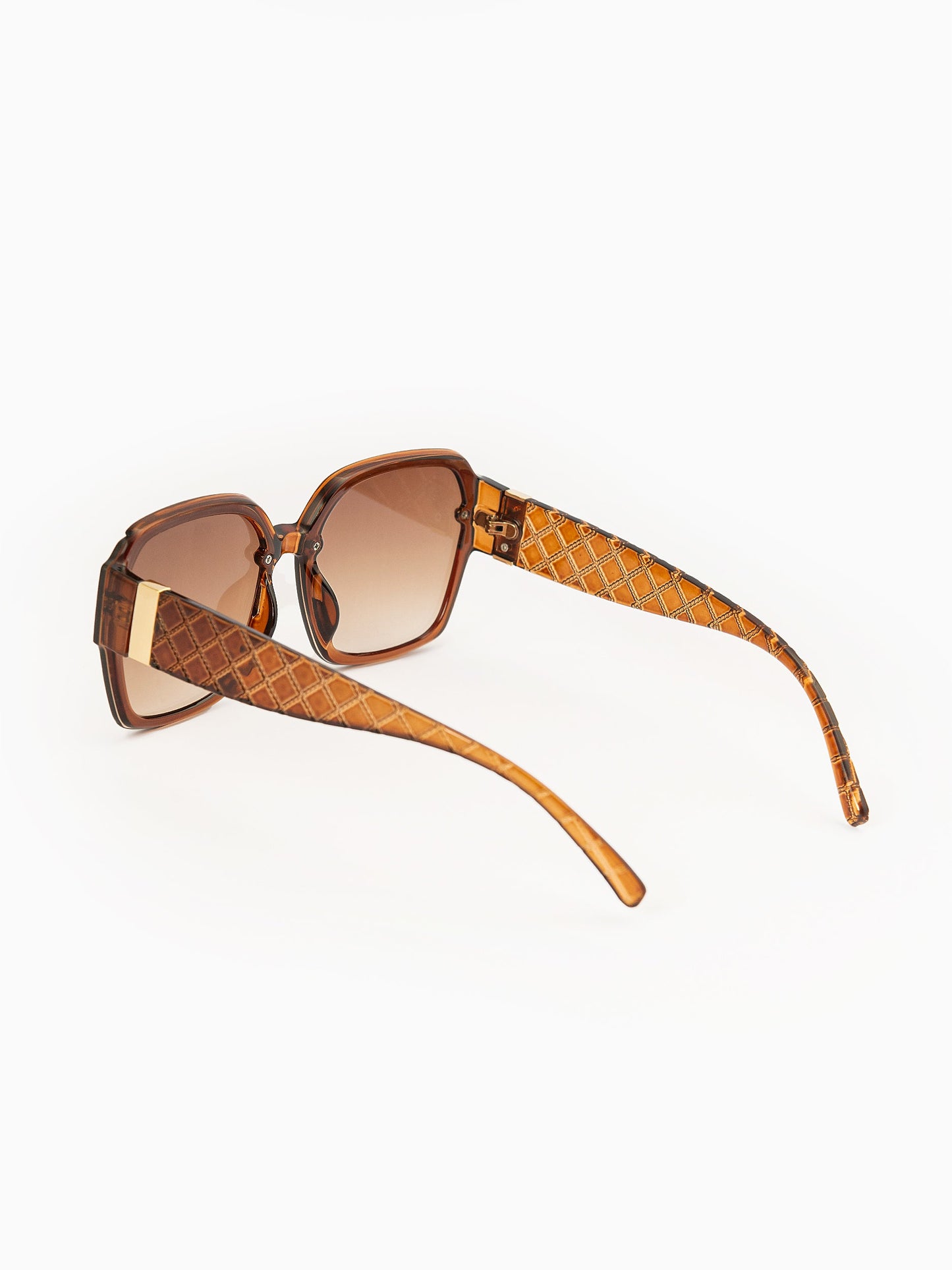 Limelight - Square Textured Sunglasses