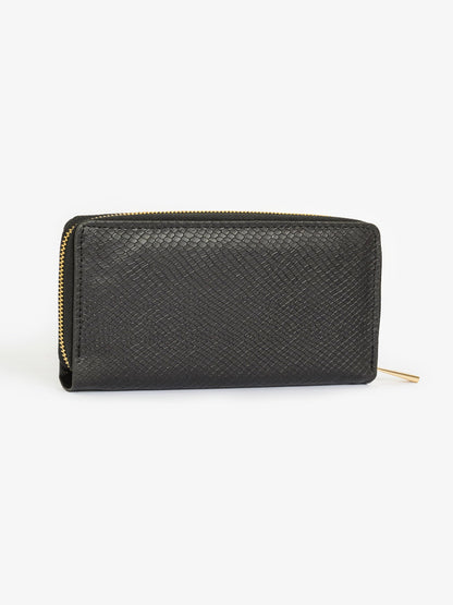 Snake Textured Wallet