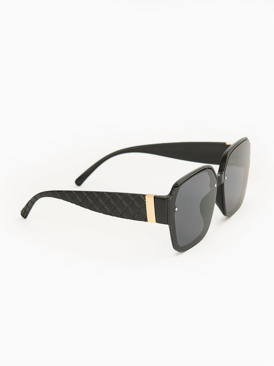 Limelight - Square Textured Sunglasses