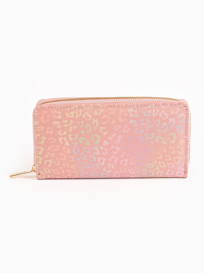 Limelight - Metallic Floral Brooch Wallet