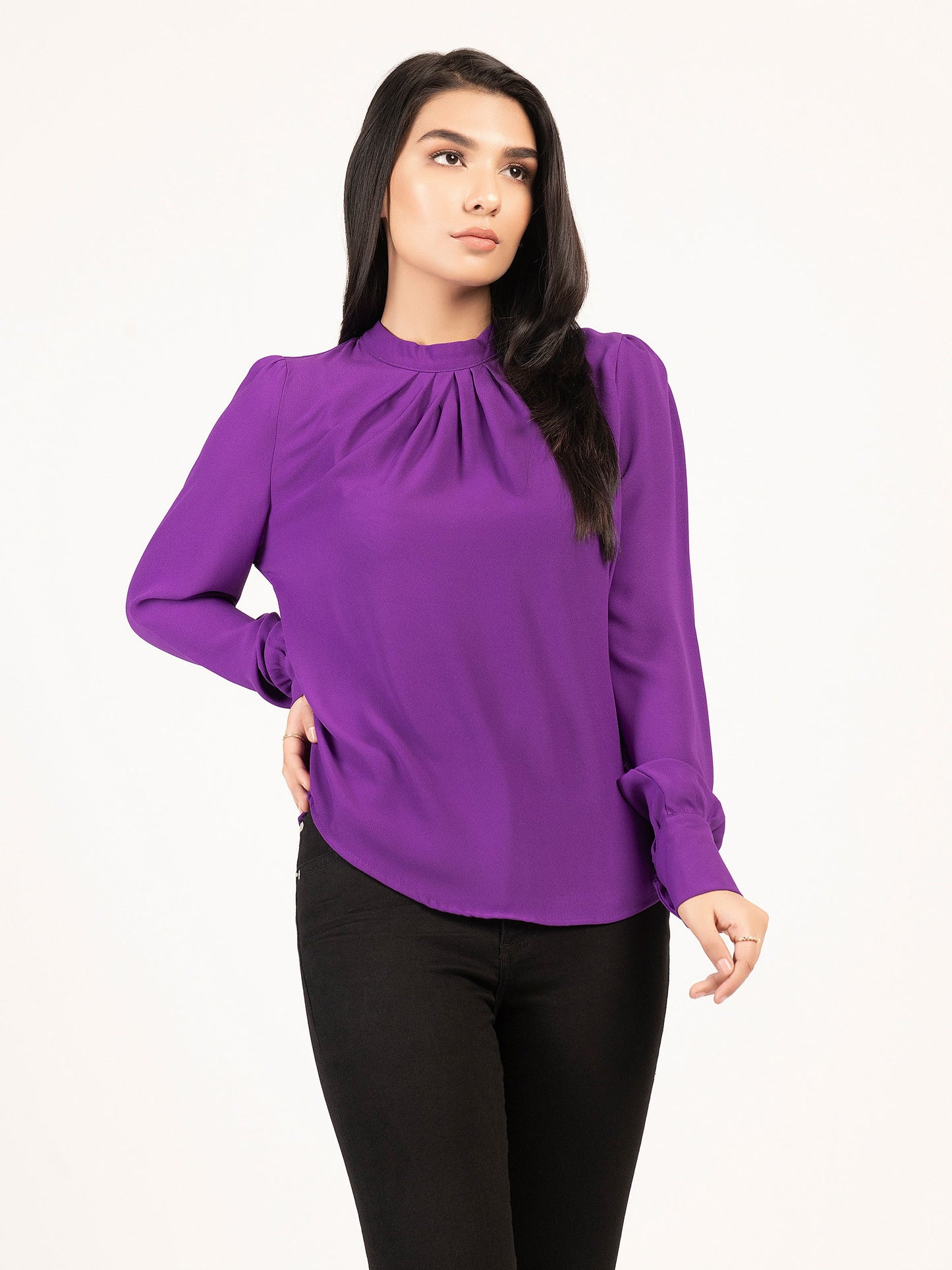 Limelight - Pleated Top