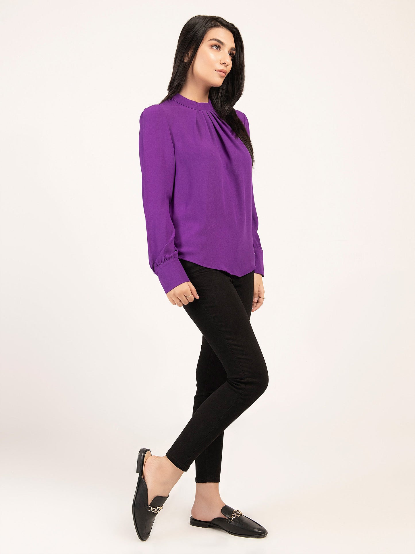 Limelight - Pleated Top