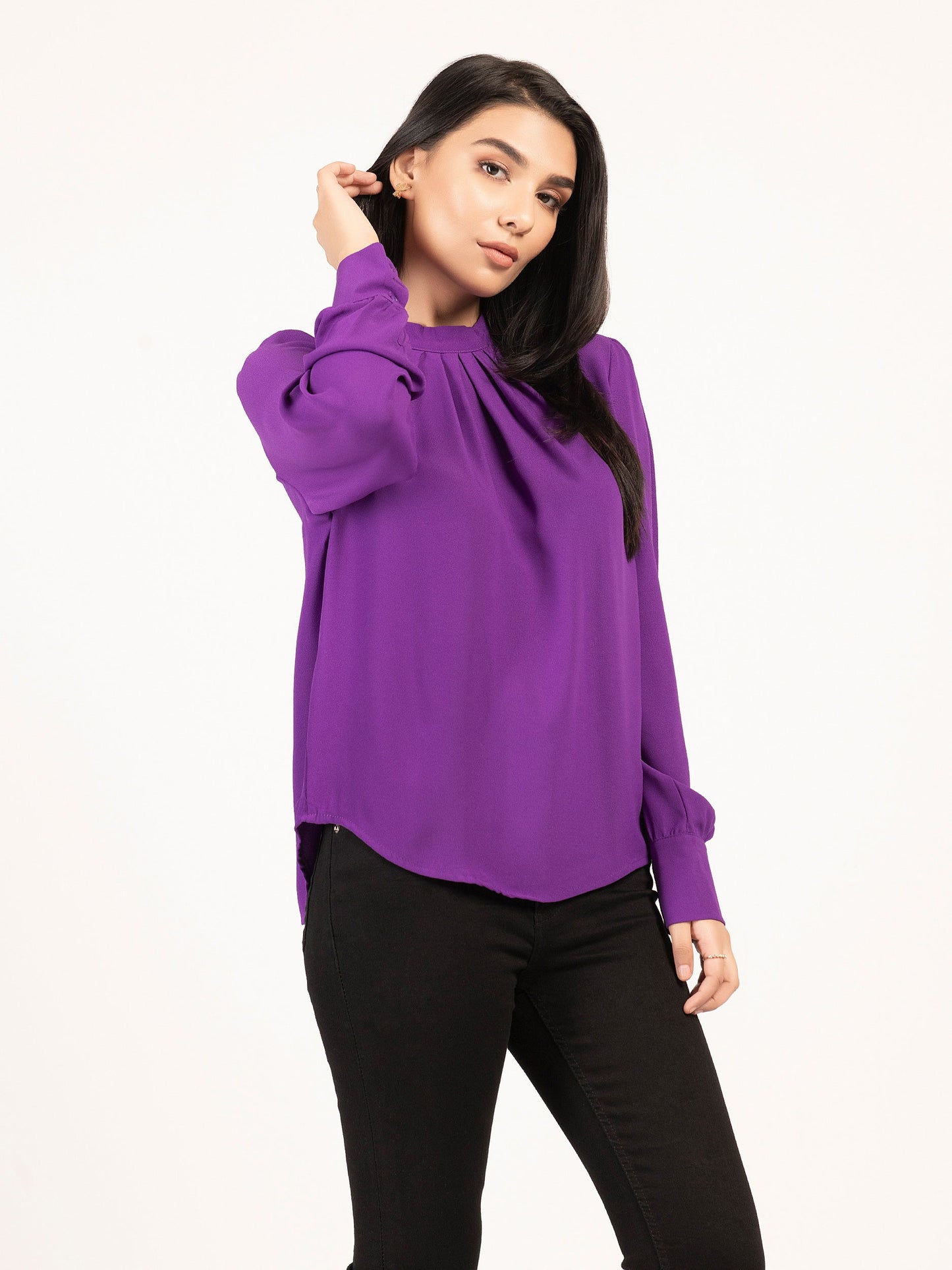 Limelight - Pleated Top