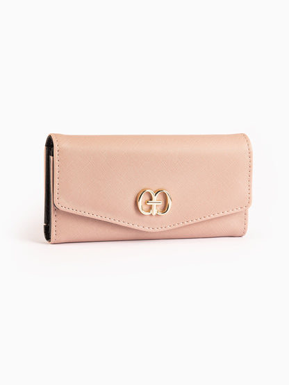 Limelight - Metallic Gold Brooch Wallet