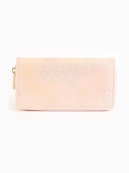 Limelight - Metallic Floral Brooch Wallet