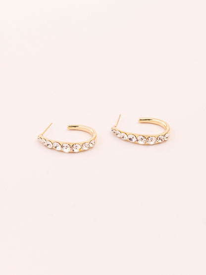 C-Hoop Earrings
