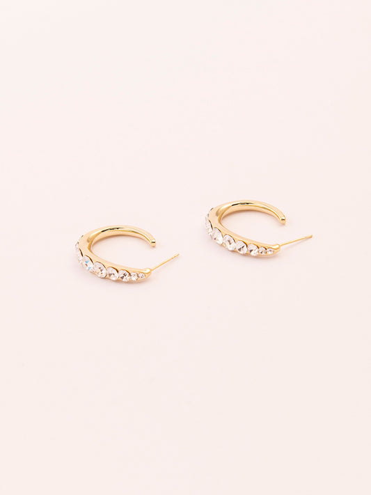 C-Hoop Earrings