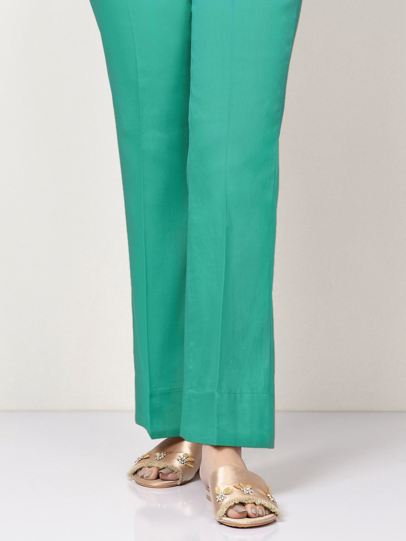 Limelight - Cambric Trouser-Dyed (Unstitched)