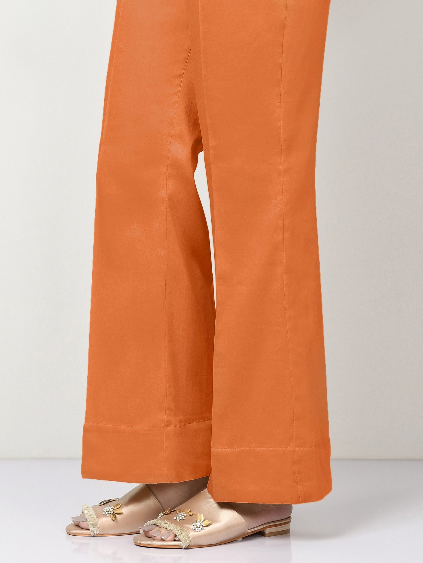 Cambric Trousers-Dyed (Unstitched)