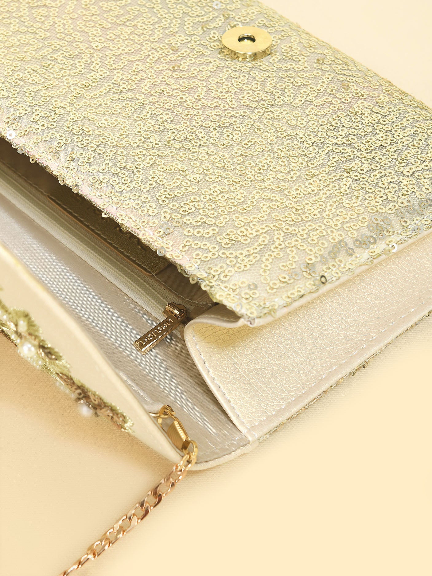 Limelight - Embellished Clutch