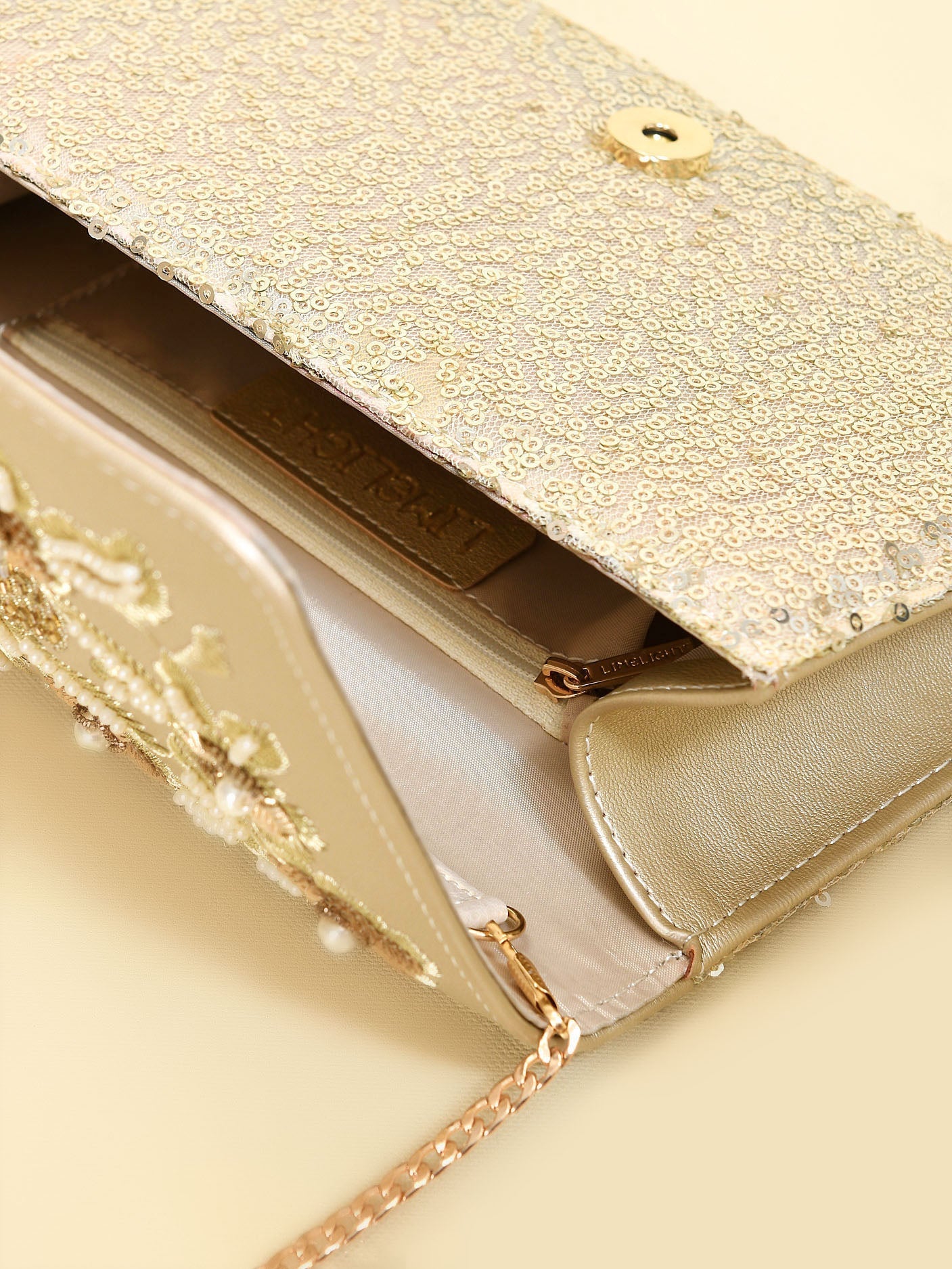 Limelight - Embellished Clutch