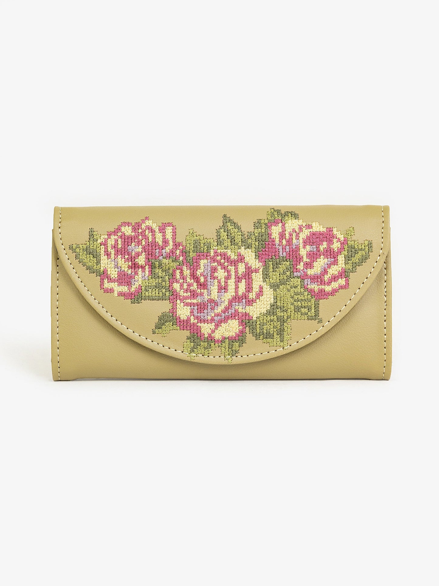 Embroidered Wallet